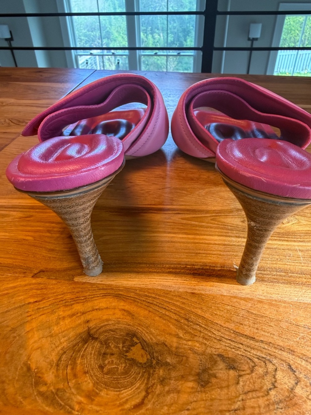 Jacquemus Pink Slide Sandals - Padded Strap Size 6 - Picture 3 of 3